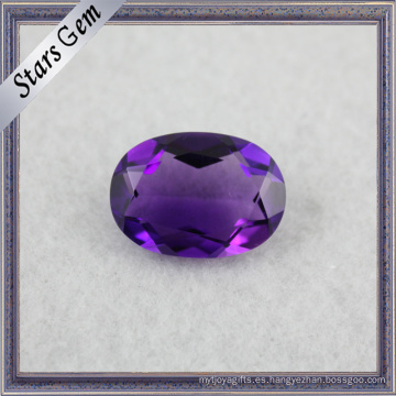 Excelente calidad forma oval Hermosa púrpura amatista natural